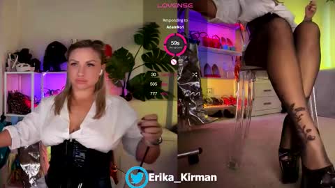 Erika      online show from October 2025 11:02:01 AM