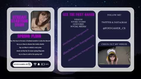 Lex Vive foxygamer cb online show from May 2026 01:36:02 AM