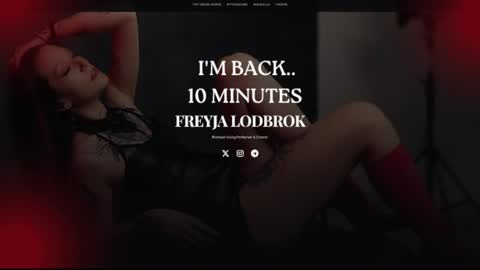 Snapshot of freyjalodbrok chatting on June 2026 07:08:02 PM Call me Lilith online show from June 2026 07:08:02 PM