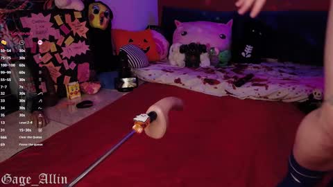 Gage Allin AKA Alpha Pussy online show from October 2025 11:54:02 PM