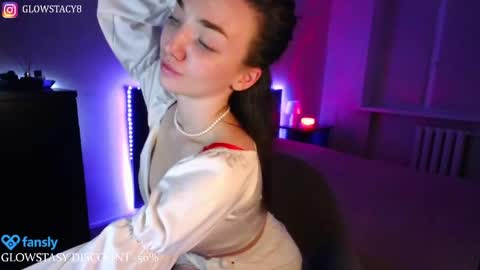 Snapshot of glowstacy chatting on March 2026 03:19:02 PM Stacy Hello Welcome to my sexual world online show from March 2026 03:19:02 PM