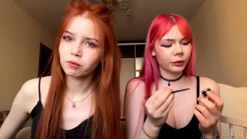 Snapshot of hananocha chatting on February 2026 12:44:02 PM Tori and Asuna online show from February 2026 12:44:02 PM