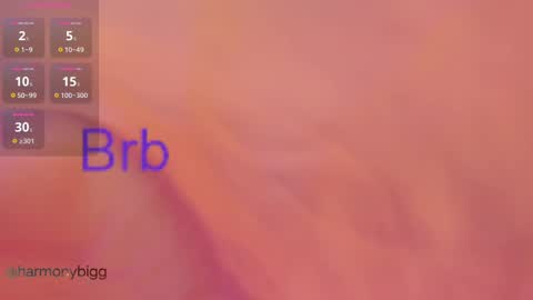 Snapshot of harmony_bigbreasts chatting on September 2025 02:55:02 PM HELP ME GET 100 THUMBS UP - INDEPENDENT MODEL online show from September 2025 02:55:02 PM