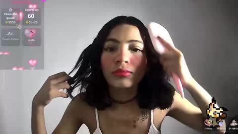 Helia Transfem and Amy online show from February 2025 01:28:01 PM