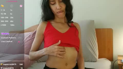 Snapshot of innocentlatiina chatting on October 2025 09:05:02 PM Laroa online show from October 2025 09:05:02 PM