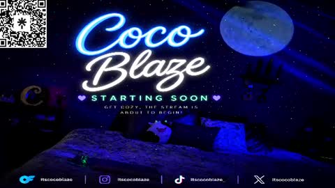 CoCo Blaze online show from July 2026 02:24:01 AM