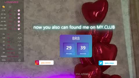 Snapshot of jane_meys chatting on February 2025 08:11:02 AM your kitty JANE roawww online show from February 2025 08:11:02 AM
