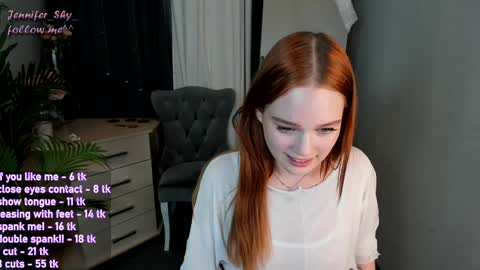 Snapshot of jennifer_shy_ chatting on January 2025 04:19:01 PM Jennifer online show from January 2025 04:19:01 PM