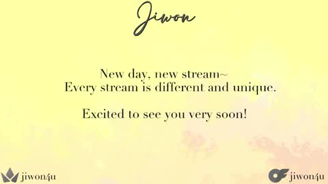 Jiwon online show from October 2025 11:50:04 PM