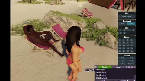 EleniGr online show from March 2025 12:48:01 PM