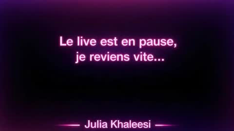 Julia Khaleesii online show from February 2026 08:16:01 PM