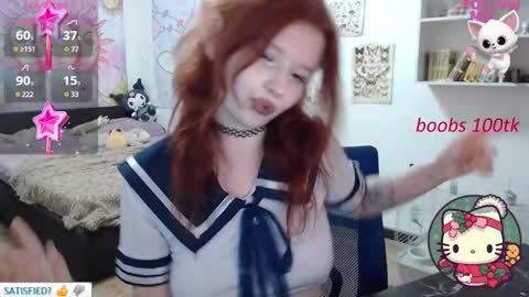 Snapshot of kawaii_angell chatting on February 2025 09:11:01 AM anfisa online show from February 2025 09:11:01 AM