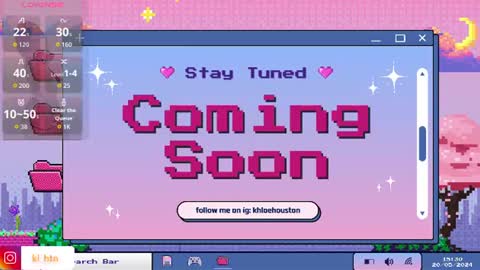 Khloe online show from July 2026 12:55:01 PM