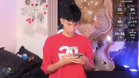 Snapshot of kingparker1 chatting on July 2026 03:42:01 AM A L E X online show from July 2026 03:42:01 AM