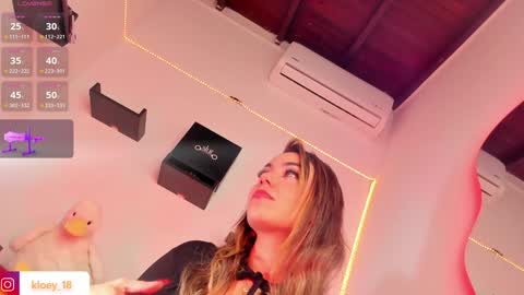 Snapshot of kloey_hoot chatting on January 2025 11:44:01 PM Kloey online show from January 2025 11:44:01 PM