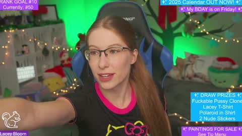 Lacey Bloom online show from December 2024 01:25:01 AM