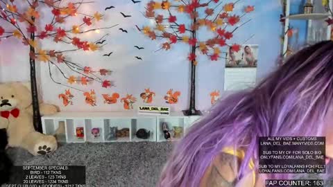 Lana Del Bae online show from September 2025 02:06:02 AM