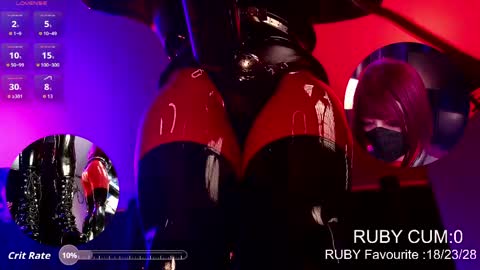 Latex Ruby online show from April 2026 02:17:01 AM