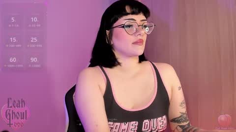 Snapshot of leahghoul666 chatting on February 2025 03:07:02 AM Leah Independent Model OF leahghoul666 online show from February 2025 03:07:02 AM