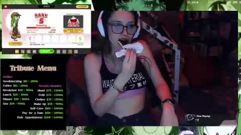 Snapshot of lilgoddessfae chatting on June 2026 04:45:01 AM Stoni Fae online show from June 2026 04:45:01 AM