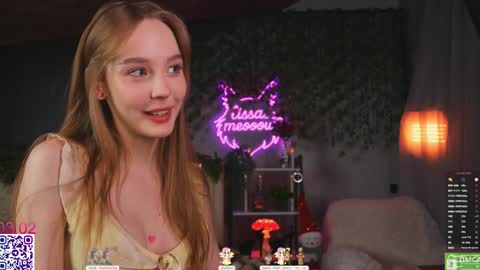 Snapshot of lissa_meooow chatting on February 2026 06:22:01 AM your Liza again. Next stream Dec. 1 at 2 or 3 GMT online show from February 2026 06:22:01 AM