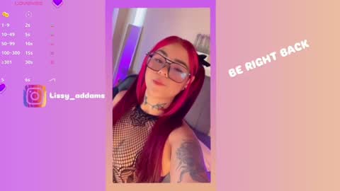 Lissy online show from February 2025 10:31:01 PM