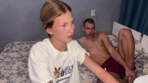 Snapshot of luckysex_ chatting on September 2025 03:23:02 PM hello im Kristy and Nick  PVT OPEN online show from September 2025 03:23:02 PM
