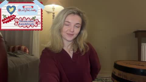 Snapshot of lucydelovely chatting on June 2026 10:45:02 PM Lucy online show from June 2026 10:45:02 PM
