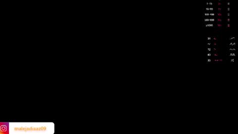 Maleja Diaz online show from July 2026 09:00:01 PM