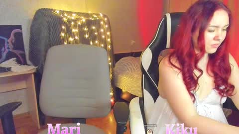 Snapshot of mari_kiku chatting on February 2025 08:22:01 PM Kiku and Marii - online show from February 2025 08:22:01 PM