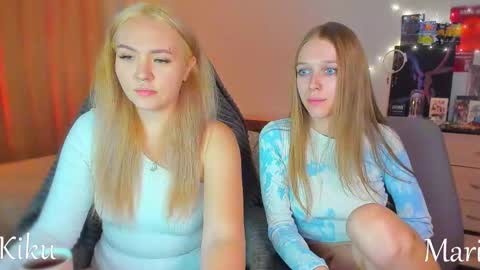 Snapshot of mari_kiku chatting on September 2025 06:55:02 PM Kiku and Marii - online show from September 2025 06:55:02 PM