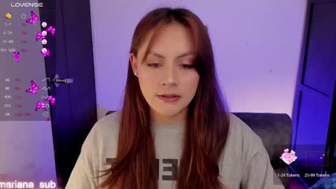 Snapshot of mariana_sub_ chatting on January 2025 10:45:02 PM Your favorite online show from January 2025 10:45:02 PM