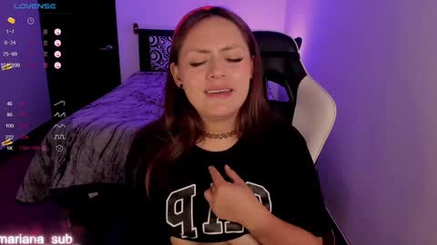 Snapshot of mariana_sub_ chatting on February 2025 12:49:02 AM Your favorite online show from February 2025 12:49:02 AM