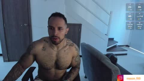 Snapshot of mason_fit chatting on June 2026 12:51:02 PM Mason Andre online show from June 2026 12:51:02 PM