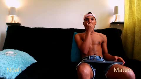 Snapshot of mateo_nick chatting on December 2024 06:05:02 PM Mateo and Noah online show from December 2024 06:05:02 PM