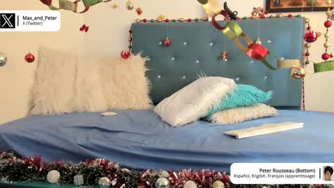 Snapshot of max_and_peter chatting on December 2024 07:55:01 PM max_and_peter online show from December 2024 07:55:01 PM