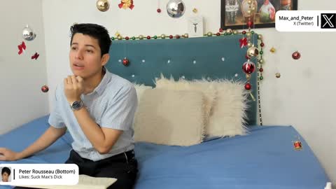 Snapshot of max_and_peter chatting on January 2025 03:39:01 PM max_and_peter online show from January 2025 03:39:01 PM