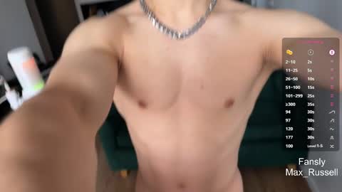 Snapshot of max_russell chatting on May 2026 01:09:02 PM Former Porn Star online show from May 2026 01:09:02 PM