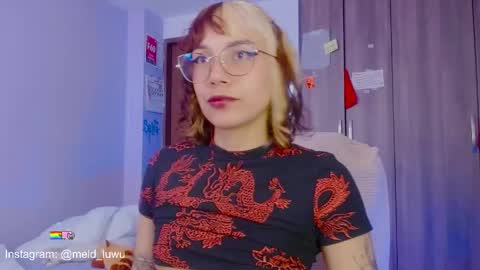 Snapshot of mel_dahlia chatting on May 2026 08:16:02 PM Melissa - - Please help me to reach 100 thumbs up online show from May 2026 08:16:02 PM
