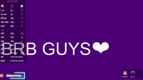 Snapshot of melanyrouse1 chatting on February 2025 01:43:02 AM melanyrouse1 online show from February 2025 01:43:02 AM