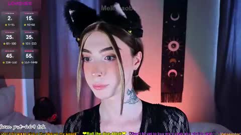 Snapshot of melissaober chatting on July 2026 06:39:02 AM Melissa or abbreviated Mel or Lis online show from July 2026 06:39:02 AM