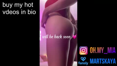 Snapshot of mia4sin chatting on May 2026 07:02:02 AM Mia Martskaya online show from May 2026 07:02:02 AM