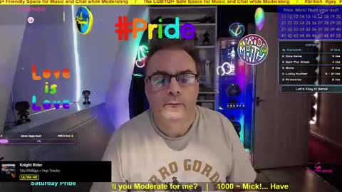 Professional Moderator  Mick Mickey online show from May 2026 05:07:02 PM