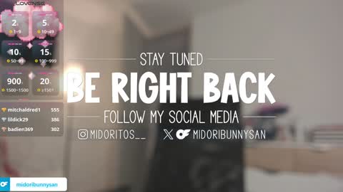 midori__san online show from January 2025 05:15:01 PM