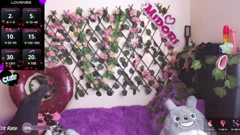 Midori 7u7 online show from February 2025 02:58:02 PM