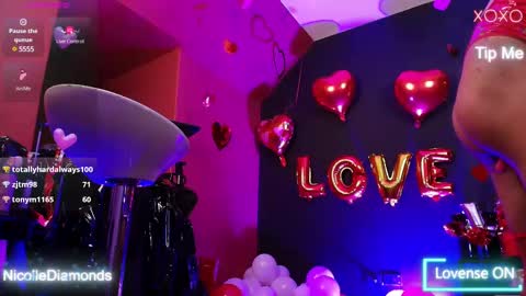 Miss Nicole online show from February 2025 09:47:01 PM