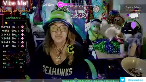 Snapshot of miss_tulsa chatting on January 2025 12:24:01 AM Tulsa Mae aka Mz. Pahkah online show from January 2025 12:24:01 AM