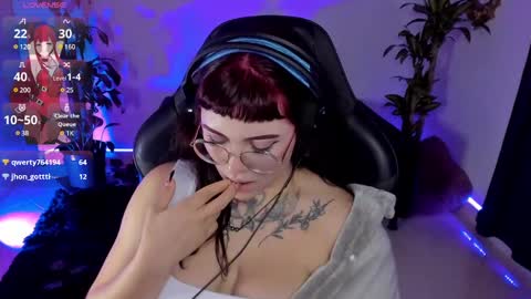 Snapshot of misscharlottte_18 chatting on February 2025 10:26:02 AM Missy Charlottte. Hey remember to give me a thumbs up ty online show from February 2025 10:26:02 AM