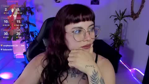 Snapshot of misscharlottte_18 chatting on March 2025 08:30:01 AM Missy Charlottte. Hey remember to give me a thumbs up ty online show from March 2025 08:30:01 AM