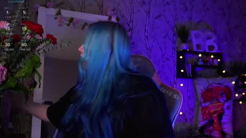 Snapshot of moon_valkyriie chatting on February 2025 02:33:02 PM Emilia online show from February 2025 02:33:02 PM
